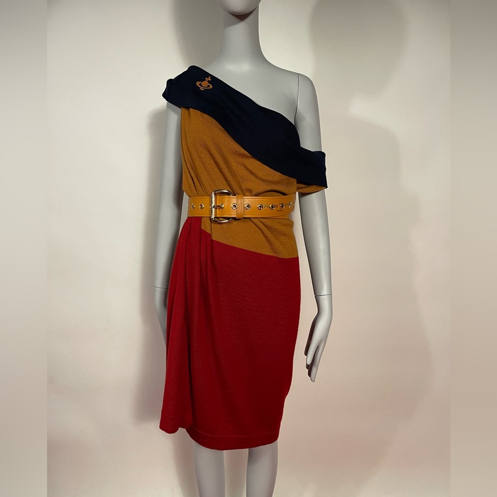 Vivienne Westwood RED LABEL WOOL DRESS NEW NO SIZE TAG - Picture 3 of 14